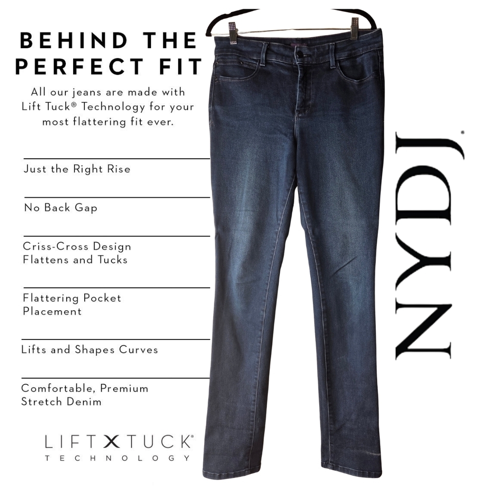 NYDJ Women's Blue Jeans - Legging Fit
